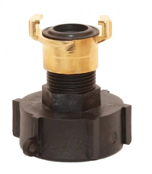 IBC Adapter Innengewinde auf Gartenschlauch Kupplung, S100x8