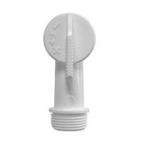 Auslaufhahn für Spundfässer, weiß, 3/4"