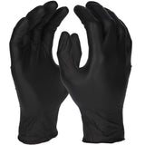 Pro-Fit® Nitril Einweghandschuhe, 24 cm, schwarz, (Box á 100 Stück)