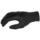 Pro-Fit® Nitril Einweghandschuhe, 24 cm, schwarz, (Box á 100 Stück)