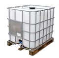 1000 L IBC Container, Holzpalette, gebraucht gereinigt, 150/50, UN