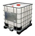 1000 L IBC Container ohne Auslaufhahn, Kunststoffpalette, gebraucht gereinigt, UN