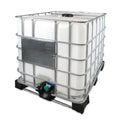 1000 L IBC Container, Hybrid-Palette, 225/50, neue Blase (rebottled), ohne UN